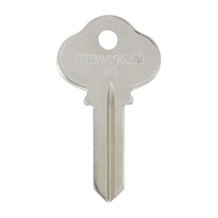 Hillman Key Krafter House & Office Universal Key Blank, No.124 - Pack of 4 5900998